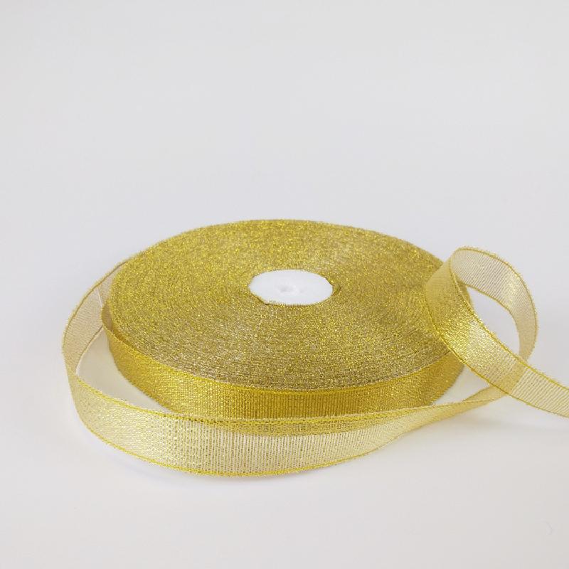 Dây satin vàng bạc, lý tưởng cho làm bánh, hộp quà, và trang trí lễ hội. Hoàn hảo cho gói quà, bánh sinh nhật và trang trí ngày lễ.