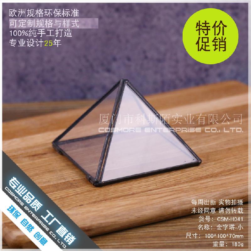 DG-244 Hoa thụ động với thủy tinh lớn, hình tháp nhỏ, cây thực vật đa nhân