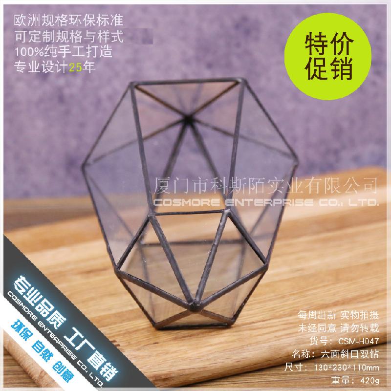 DG-86 Các cây cỏ đa thực vật độc đáo trong nhà thủy tinh, bình hoa nội thất sáng tạo, chậu cây nhà cửa, đồ trang trí xanh