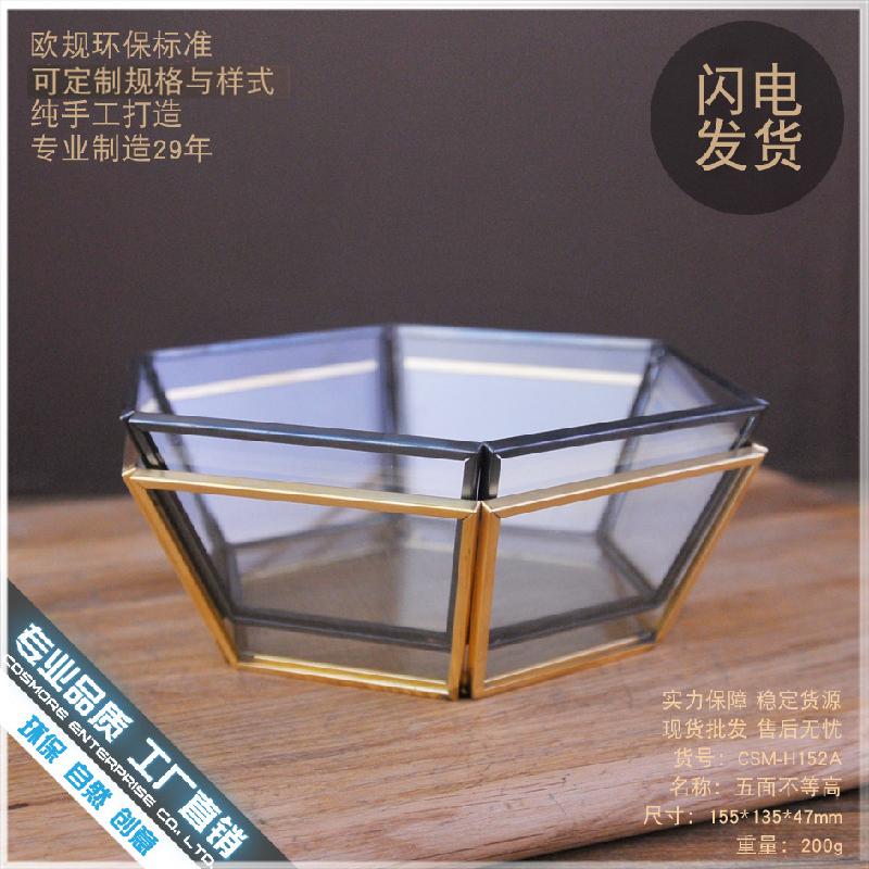 Chậu Đa Giác DG-148 Khay đựng trang sức, bộ trang sức kiểu Bắc Âu