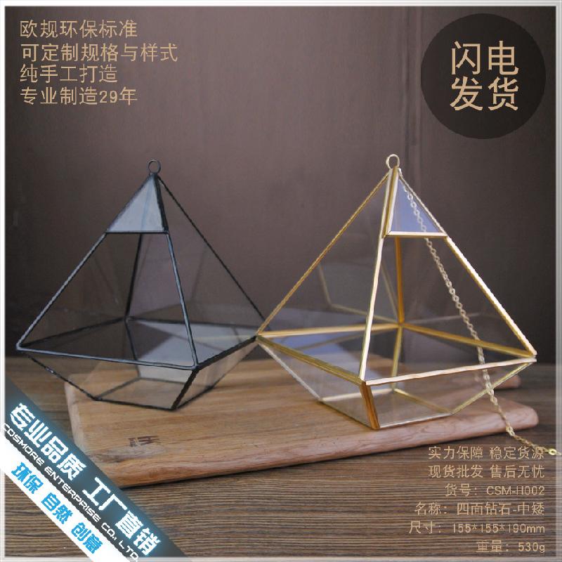 DG-19 Hộp giỏ kính hoa sống vĩnh viễn cho nội thất gia đình