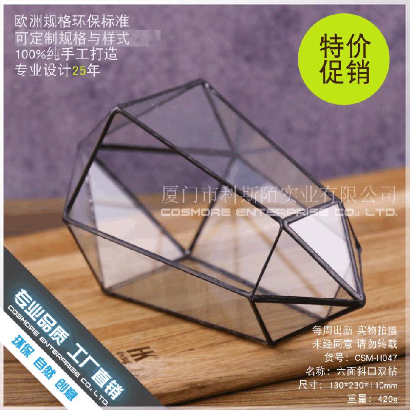 DG-86 Các cây cỏ đa thực vật độc đáo trong nhà thủy tinh, bình hoa nội thất sáng tạo, chậu cây nhà cửa, đồ trang trí xanh