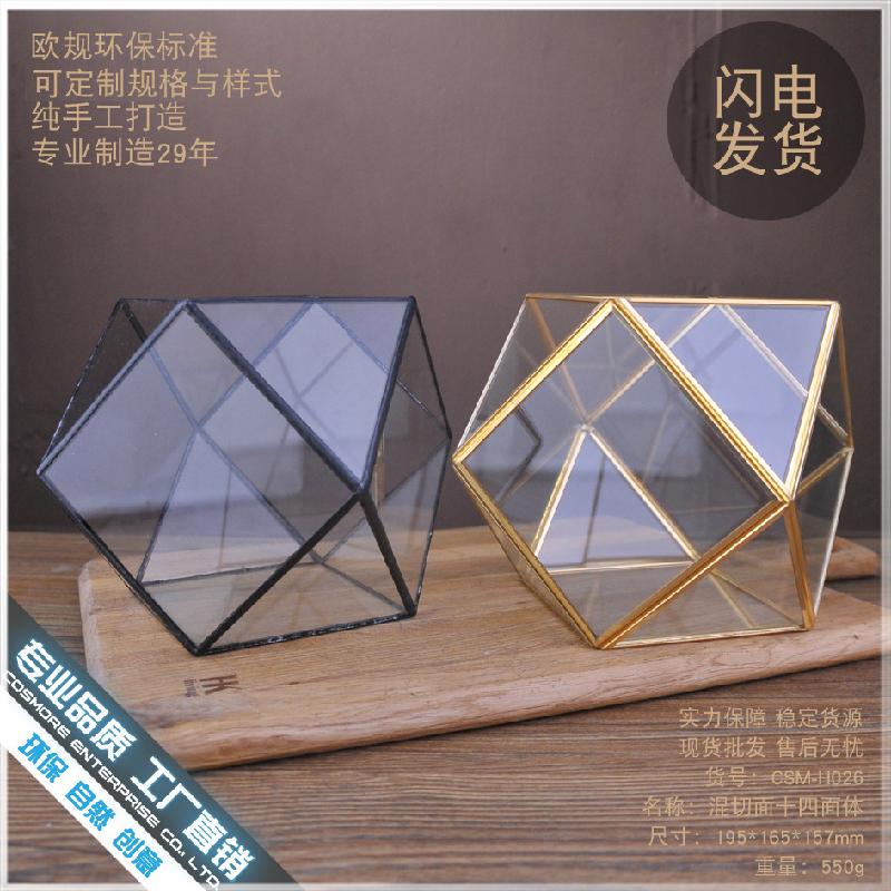 DG-254 Không gian vi sinh công nghệ sáng tạo cây cối, hoa chén hình học, kính thể thao, hoa thực vật bền vững, hộp hoa, thùng hoa, chai hoa