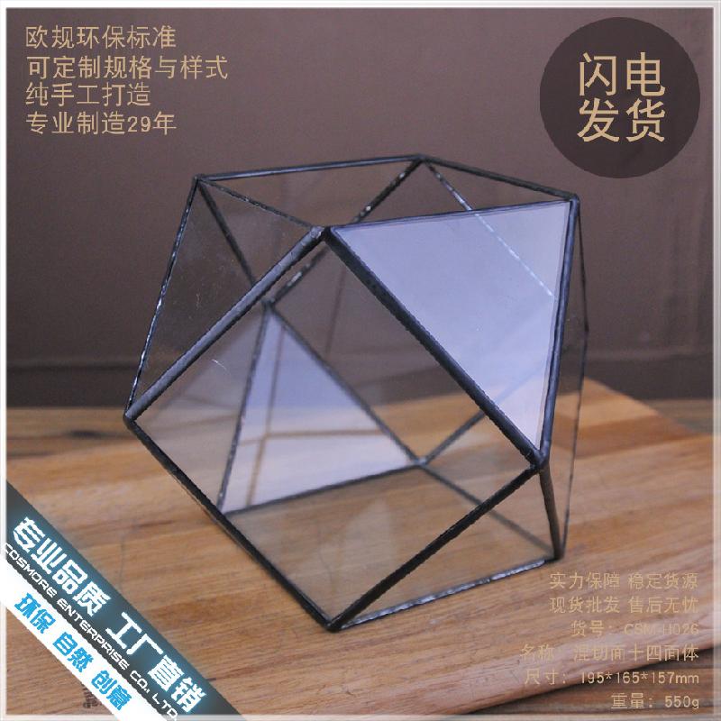 DG-254 Không gian vi sinh công nghệ sáng tạo cây cối, hoa chén hình học, kính thể thao, hoa thực vật bền vững, hộp hoa, thùng hoa, chai hoa