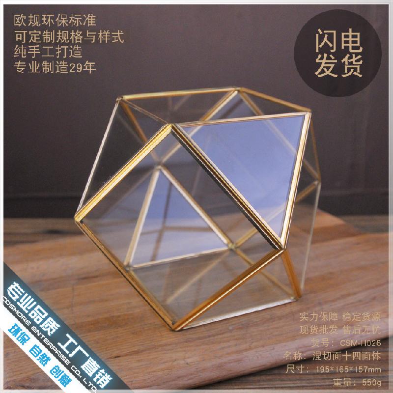 DG-254 Không gian vi sinh công nghệ sáng tạo cây cối, hoa chén hình học, kính thể thao, hoa thực vật bền vững, hộp hoa, thùng hoa, chai hoa