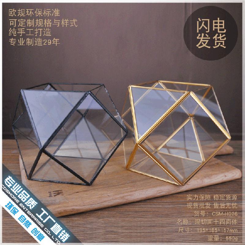 DG-254 Không gian vi sinh công nghệ sáng tạo cây cối, hoa chén hình học, kính thể thao, hoa thực vật bền vững, hộp hoa, thùng hoa, chai hoa