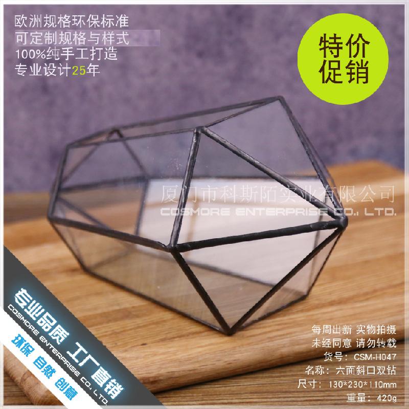 DG-86 Các cây cỏ đa thực vật độc đáo trong nhà thủy tinh, bình hoa nội thất sáng tạo, chậu cây nhà cửa, đồ trang trí xanh