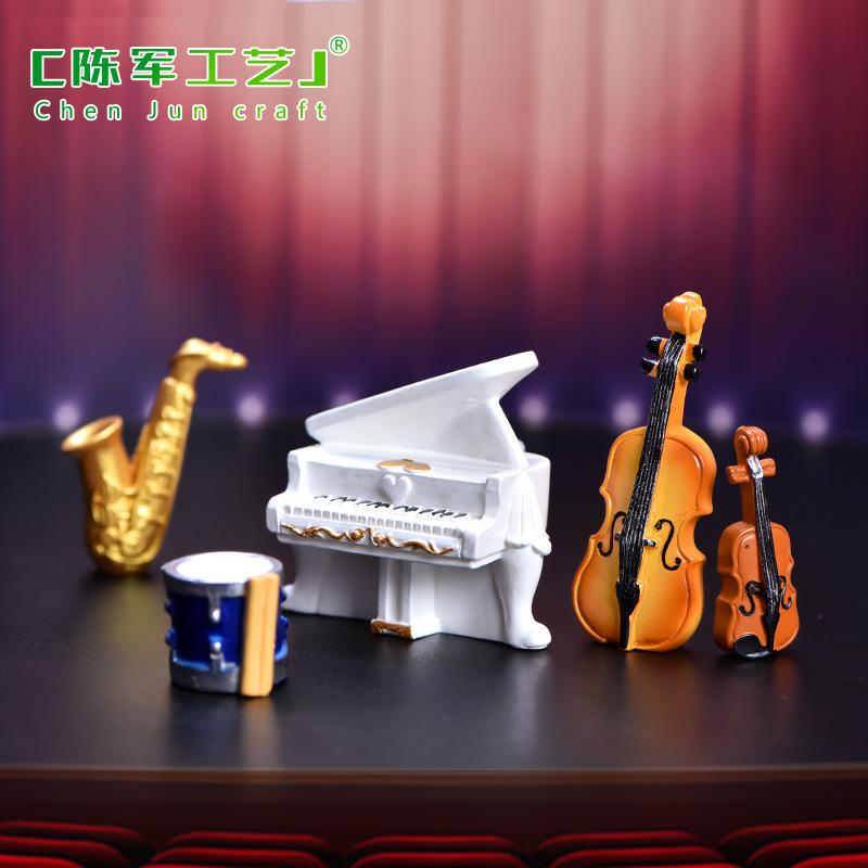 Nhạc Cụ, Đàn Vi Ô Lông, Đàn Tranh, Trống, Đàn Piano (ZC-7)