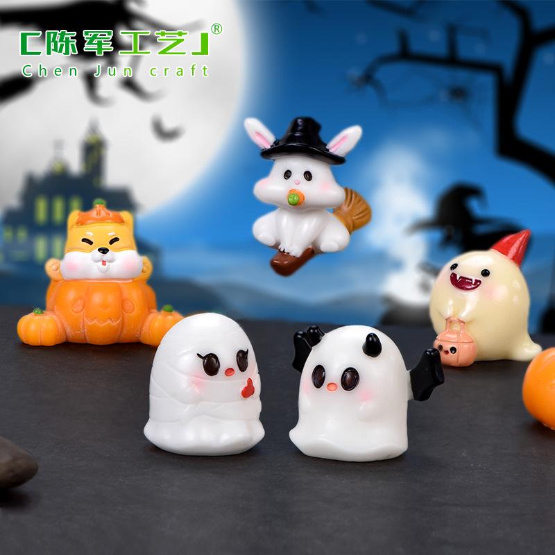 Lễ Hội Halloween, Bóng Ma, Bí Ngô, Chó (ZC-286)