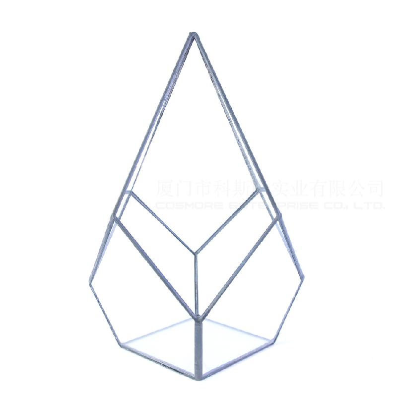 DG-87 Hoa nhỏ bất hợp lệ trong hộp với đá đầu bốn cạnh và cây thực vật đa thịt