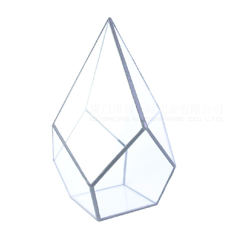 DG-87 Hoa nhỏ bất hợp lệ trong hộp với đá đầu bốn cạnh và cây thực vật đa thịt