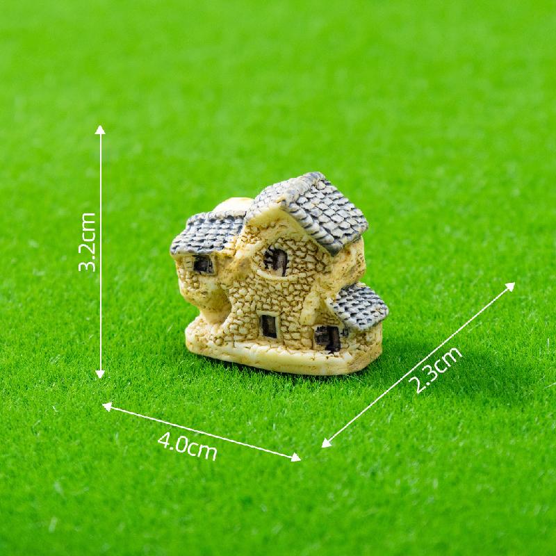Tiểu cảnh nhà nhỏ Zakka, trang trí chậu cây với 8 mẫu (ZC-297)