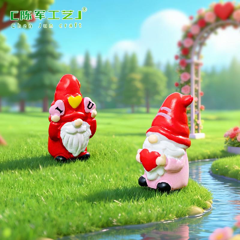 Chú Lùn Valentine Mini Trang Trí (PK-246)