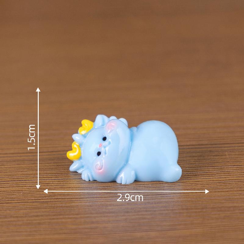 微景观创意十二生肖排排趴萌粒 DIY装饰品配件迷你车载桌面小摆件