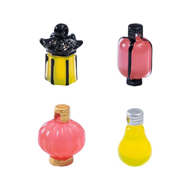 Đèn treo cổ điển phát sáng mini nhà búp bê (PK-715)