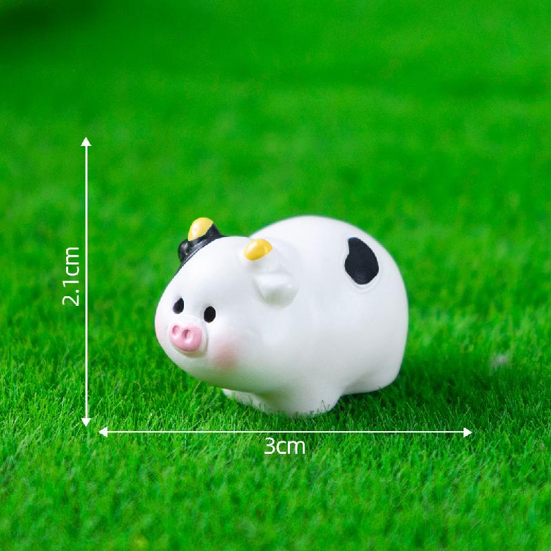 Tiểu cảnh động vật rừng: cú, búp bê DIY, phụ kiện treo bàn tiểu cảnh mini (ZC-495)