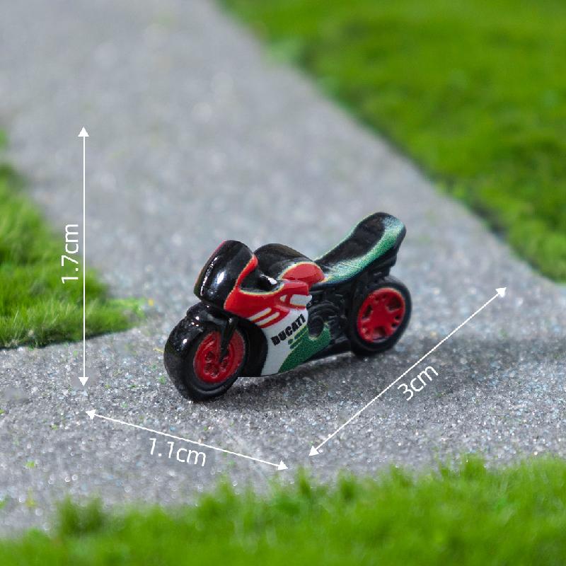 Mô hình xe mô tô xe cứu thương cảnh sát mini (PK-690)