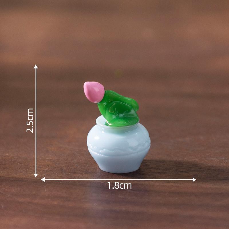 微景观创意仿真桃花酿黄酒酒具娃屋 DIY装饰品配件迷你微缩小摆件