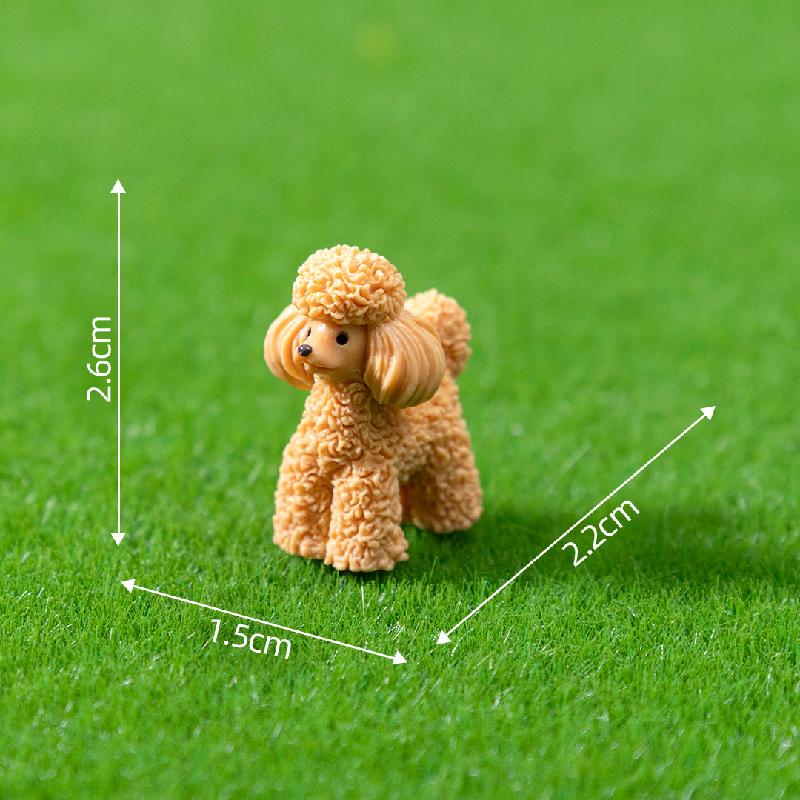 Chó Bichon Mini Trang Trí Tiểu Cảnh (PK-175)