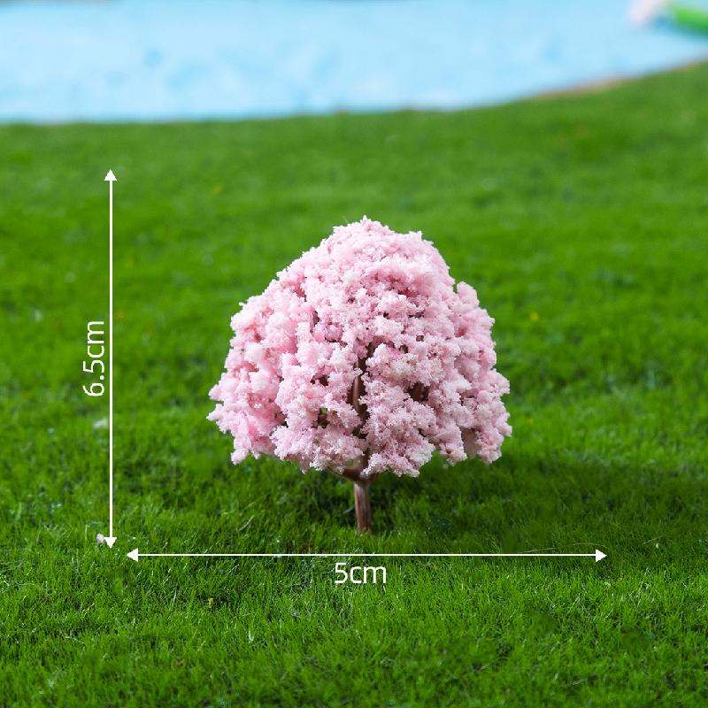 Tiểu cảnh cây táo, hoa giả, trang trí cây cảnh DIY mini (ZC-105)