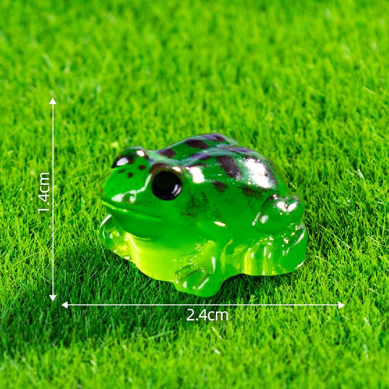 Tiểu cảnh ếch phát sáng, trang trí DIY cây cảnh mini (ZC-81)