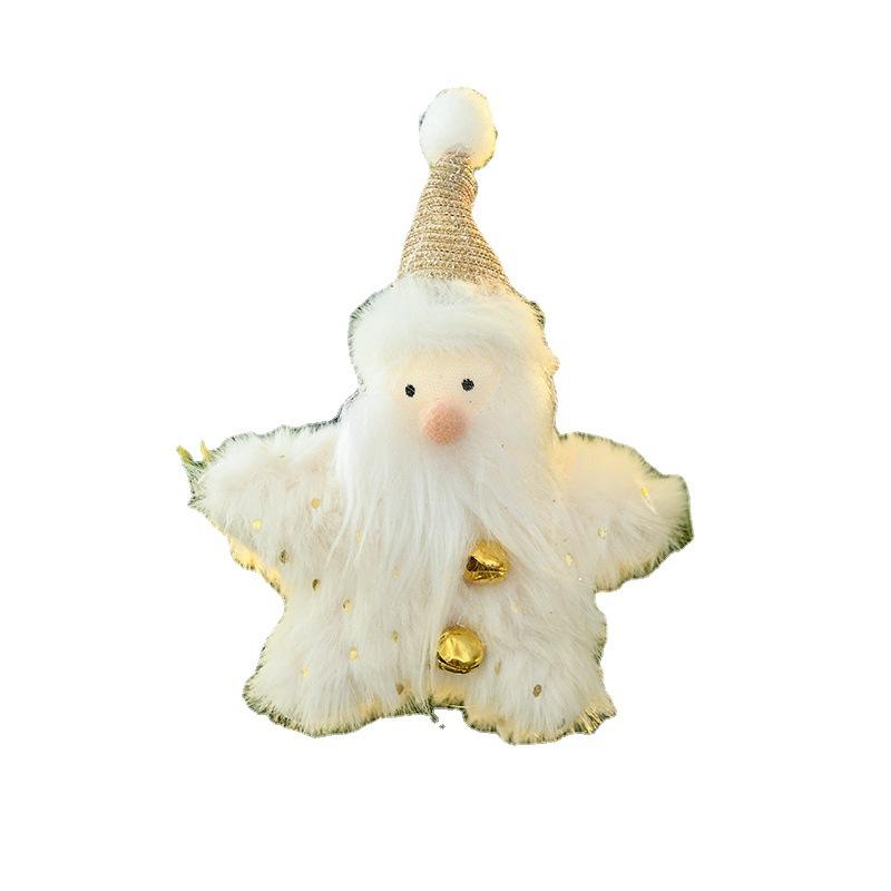 Trang trí Noel: Búp bê mềm trang trí cây thông, quà tặng