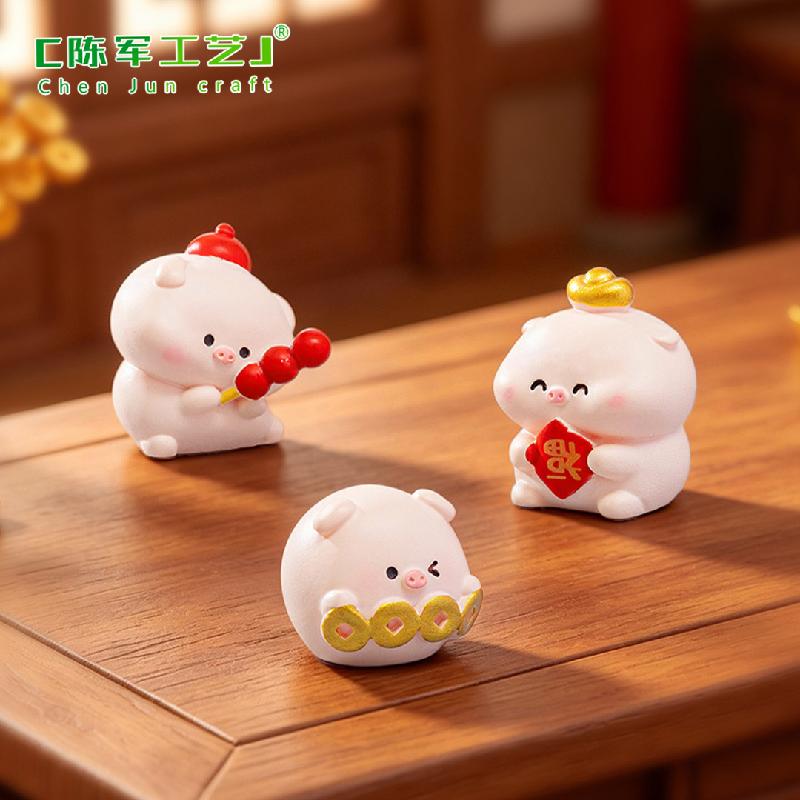 Heo tài lộc năm mới mini (PK-1174)