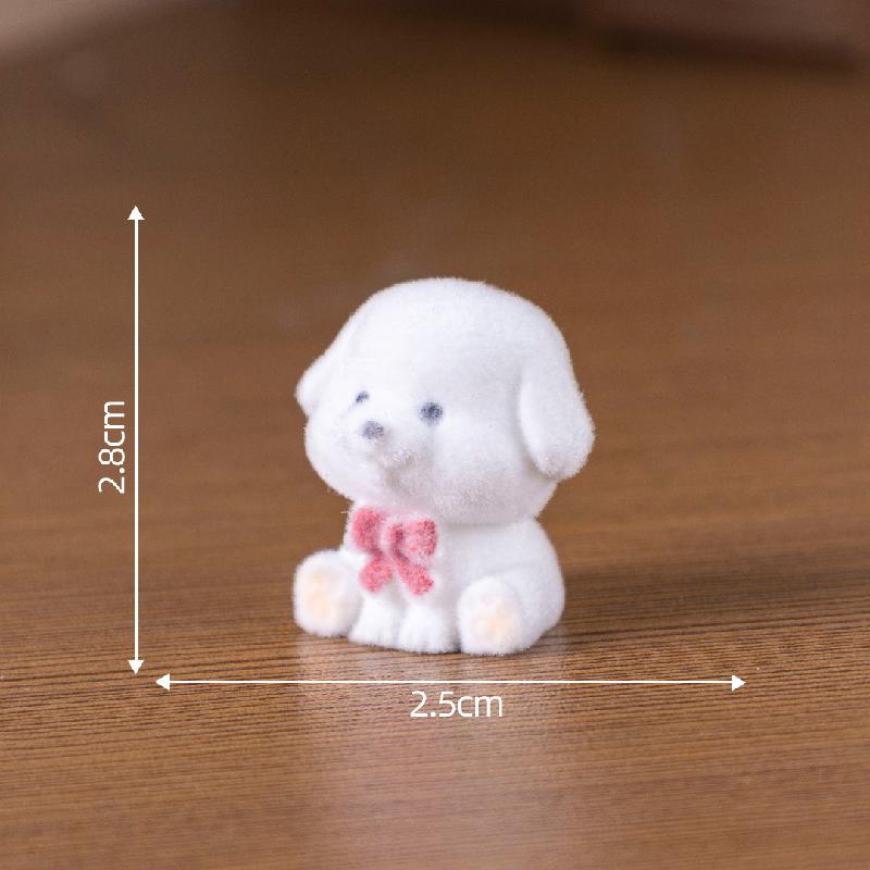 可爱植绒金毛小狗公仔萌粒 DIY装饰品钥匙扣包包挂配件迷你小摆件