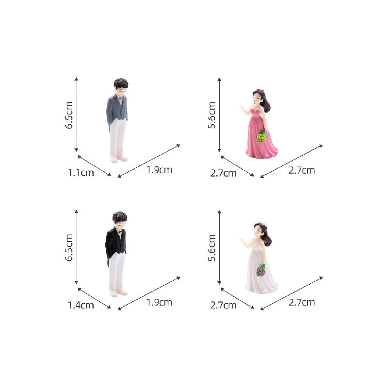 Cặp Đôi Tình Nhân PVC Mini (PK-681)