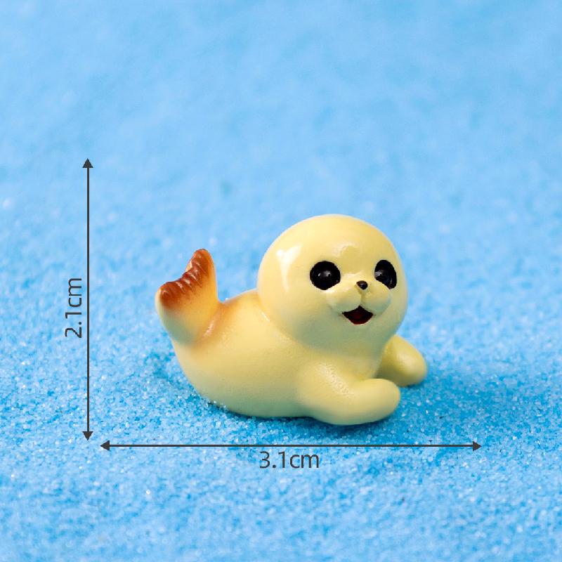 Tiểu cảnh cá heo, sư tử biển, búp bê DIY, sân vườn tiểu cảnh mini đáng yêu (ZC-598)