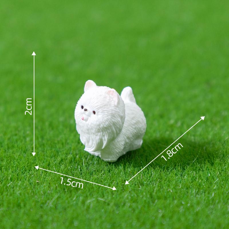 Chó Bichon Mini Trang Trí Tiểu Cảnh (PK-175)