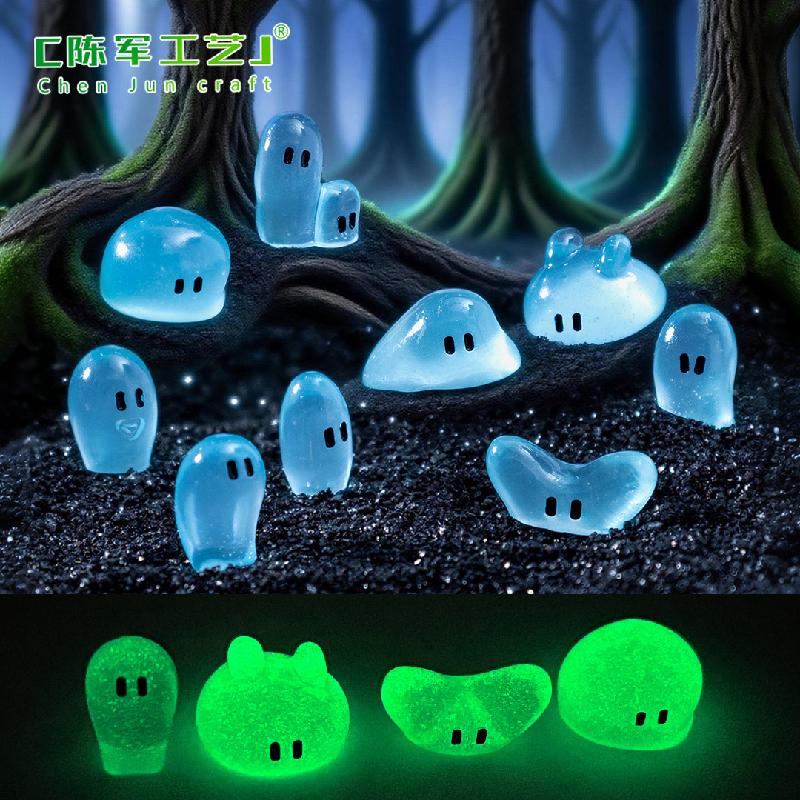 跨境新品微景观创意半透明露珠精灵萌粒 DIY装饰品配件桌面小摆件