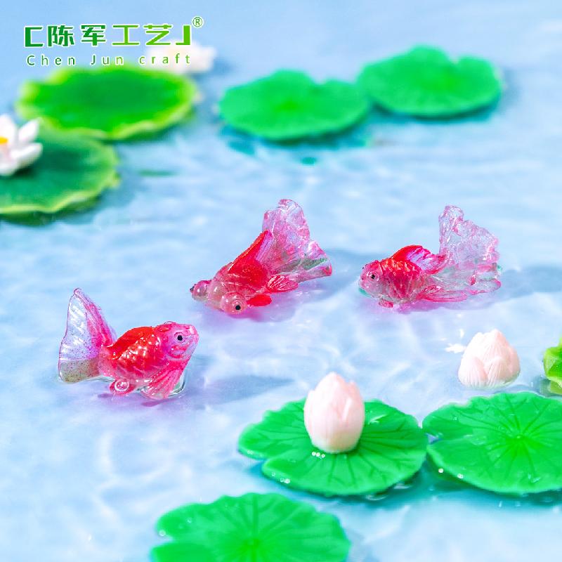 Cá phong thủy ngọc bích mini trang trí bể cá (PK-742)