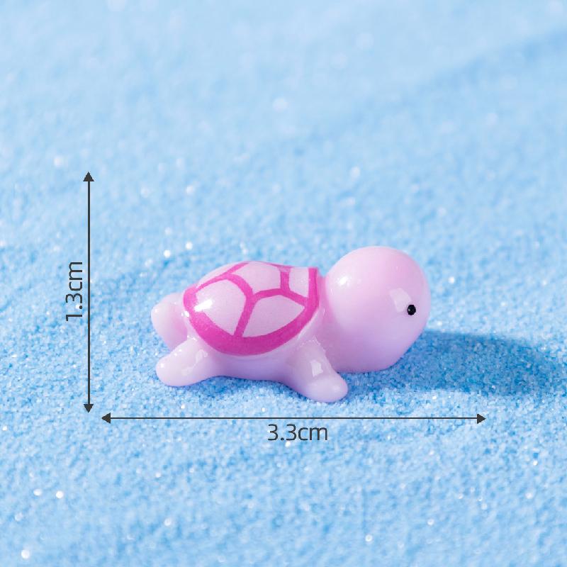 Tiểu cảnh rùa năm màu, lọ cây DIY, quà tặng sáng tạo (ZC-44)