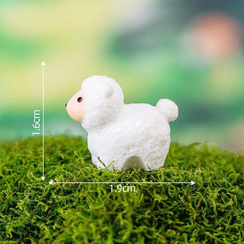 Tiểu cảnh ếch và vịt vàng nhỏ, trang trí đáng yêu mini (ZC-24)