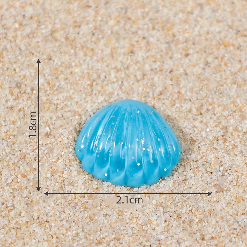 Sao biển và vỏ sò mini resin trang trí ốp điện thoại (ZC-757)