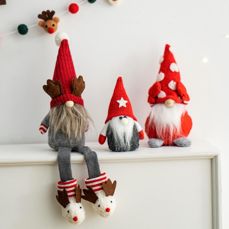 Trang trí Noel: Ông già Noel để bàn, trang trí DIY ấn tượng