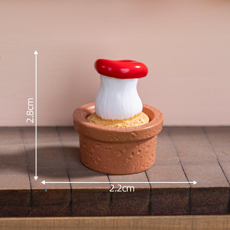 微景观创意可爱蔬菜小盆摘娃屋造景 DIY装饰品配件迷你桌面小摆件