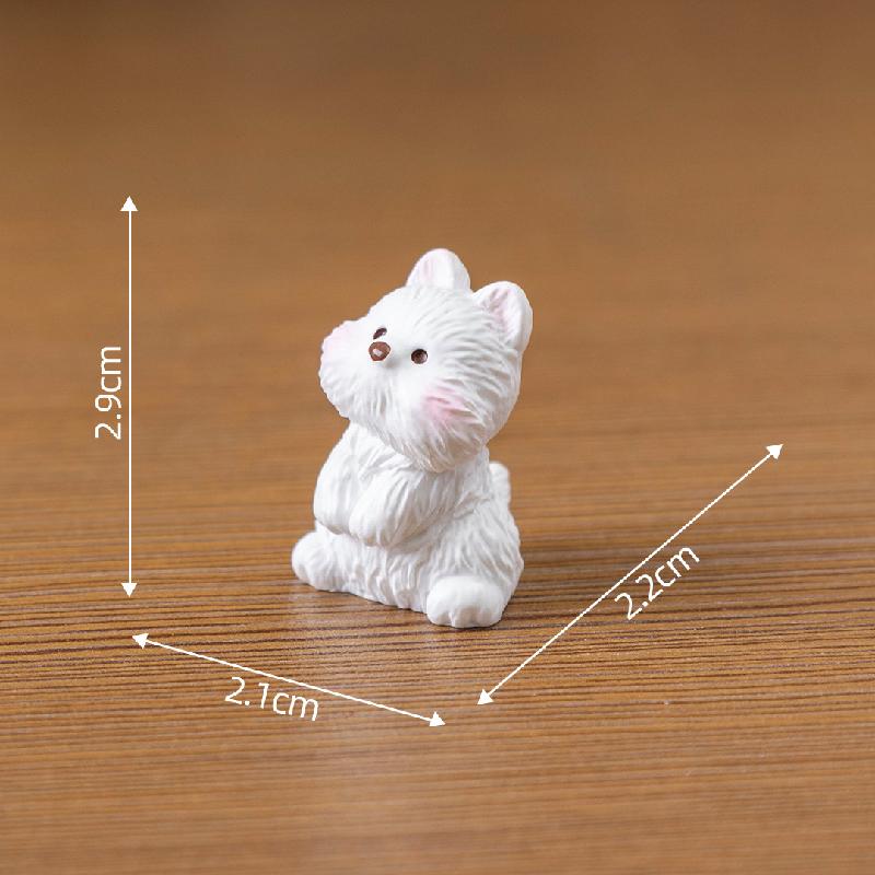 Chó Westie Chạy Bộ Mini Trang Trí (PK-162)
