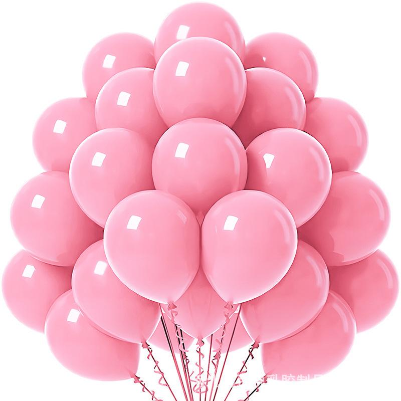 Bộ bóng bay 10 inch cho sinh nhật và tiệc cưới, bao gồm dây bóng bay và bóng bay màu macaron cổ điển. Phù hợp cho trang trí tiệc và sự kiện, bán buôn.