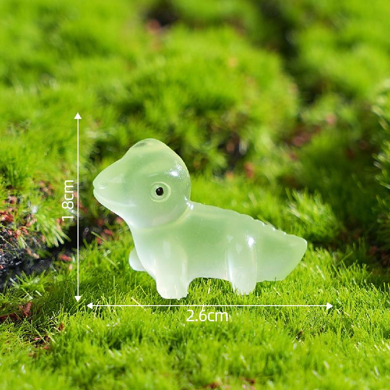 跨境外贸微景观创意夜光小蜥蜴园艺造景 DIY装饰品配件迷你小摆件