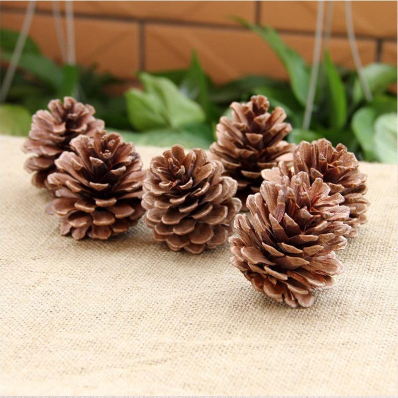 Đồ trang trí Giáng Sinh - phụ kiện làm từ quả thông và tuyết, lý tưởng cho DIY và trang trí cây thông. Mang đến không khí lễ hội ấm cúng.