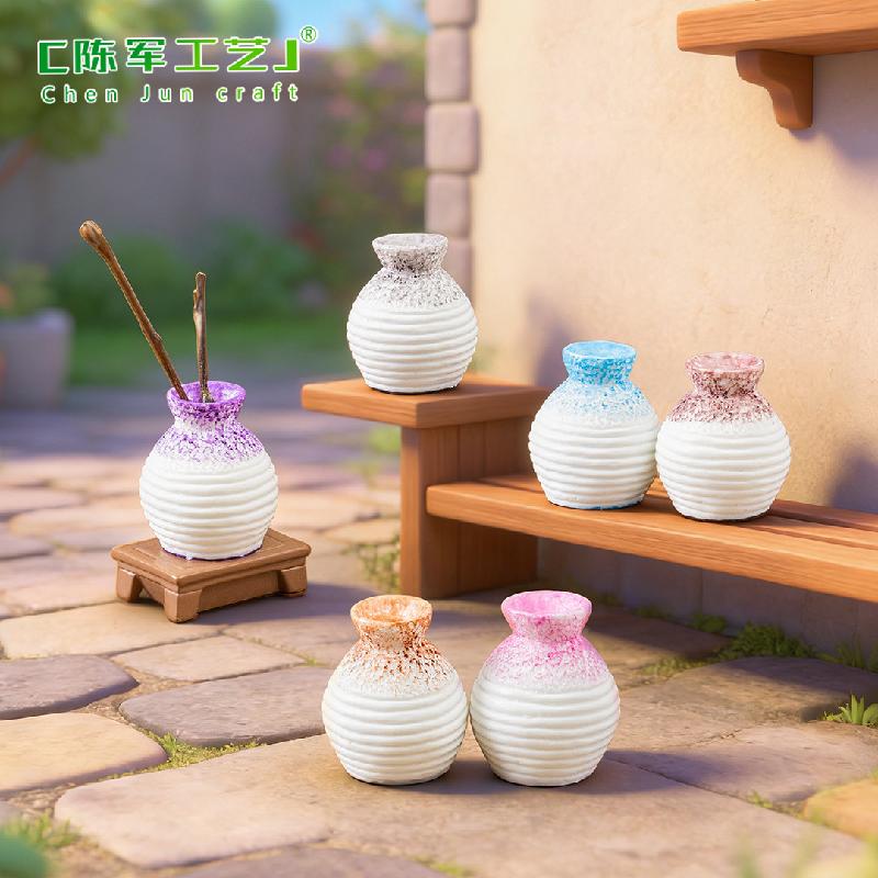 Tiểu cảnh chậu cây mini, trang trí bàn làm việc độc đáo (ZC-116)