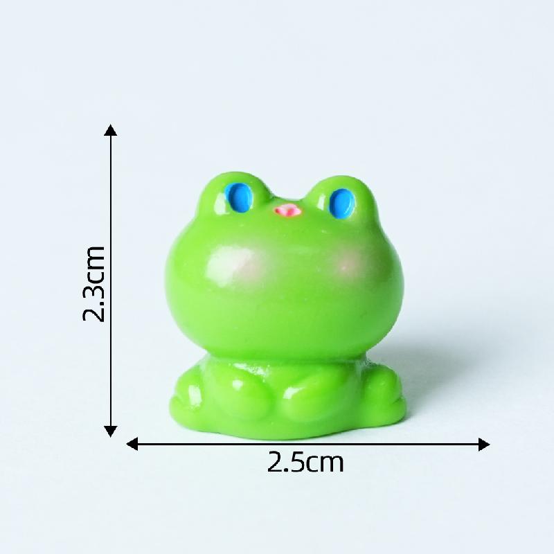 微景观创意可爱小青蛙园艺造景 DIY装饰品配件迷你汽车桌面小摆件