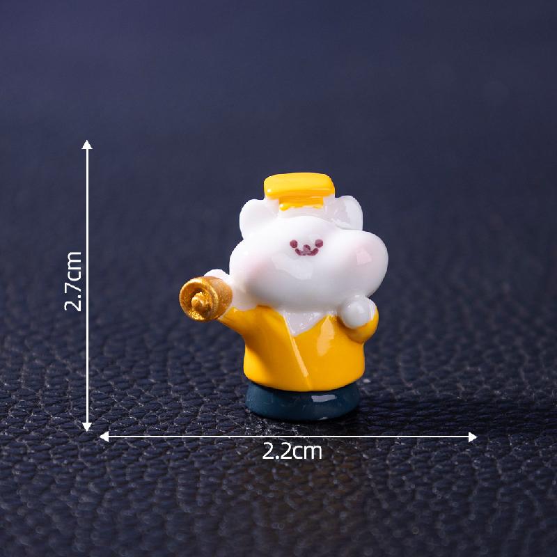 跨境新品微景观棺材僵尸萌粒万圣节造景 DIY装饰品配件迷你小摆件