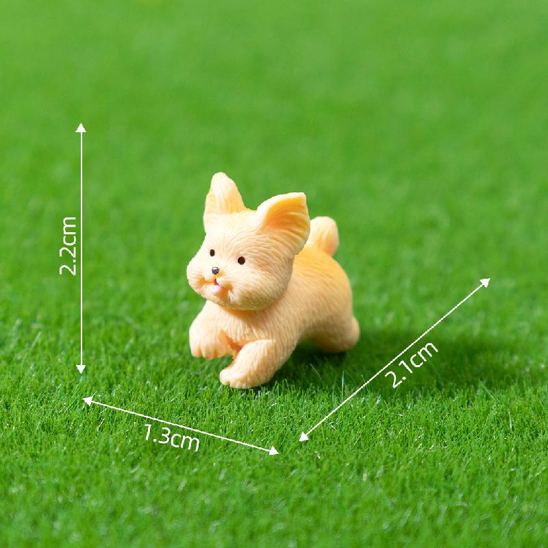 Chó Bichon Mini Trang Trí Tiểu Cảnh (PK-175)