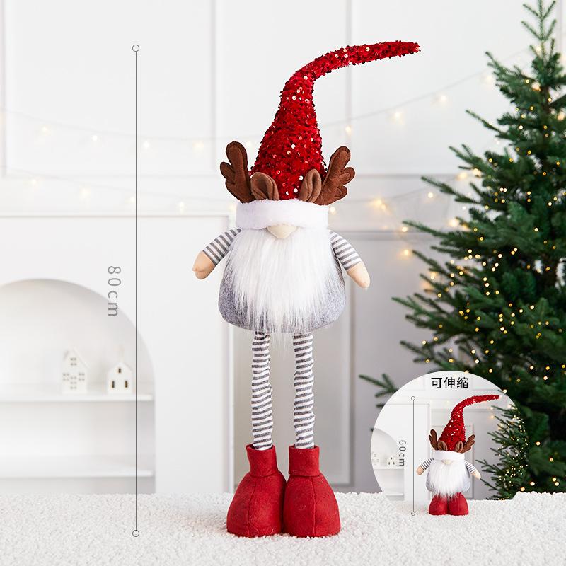 Trang trí Noel: Ông già Noel để bàn, trang trí DIY ấn tượng