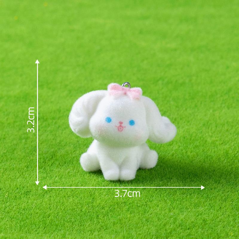 植绒公仔创意可爱小动物系列萌粒 DIY装饰品摆件包包钥匙扣挂配件