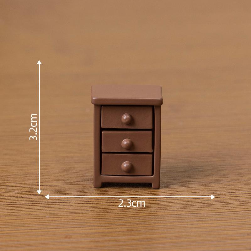 Đồ nội thất giả nhỏ, sofa, tủ trà, tiểu cảnh mini (ZC-7)