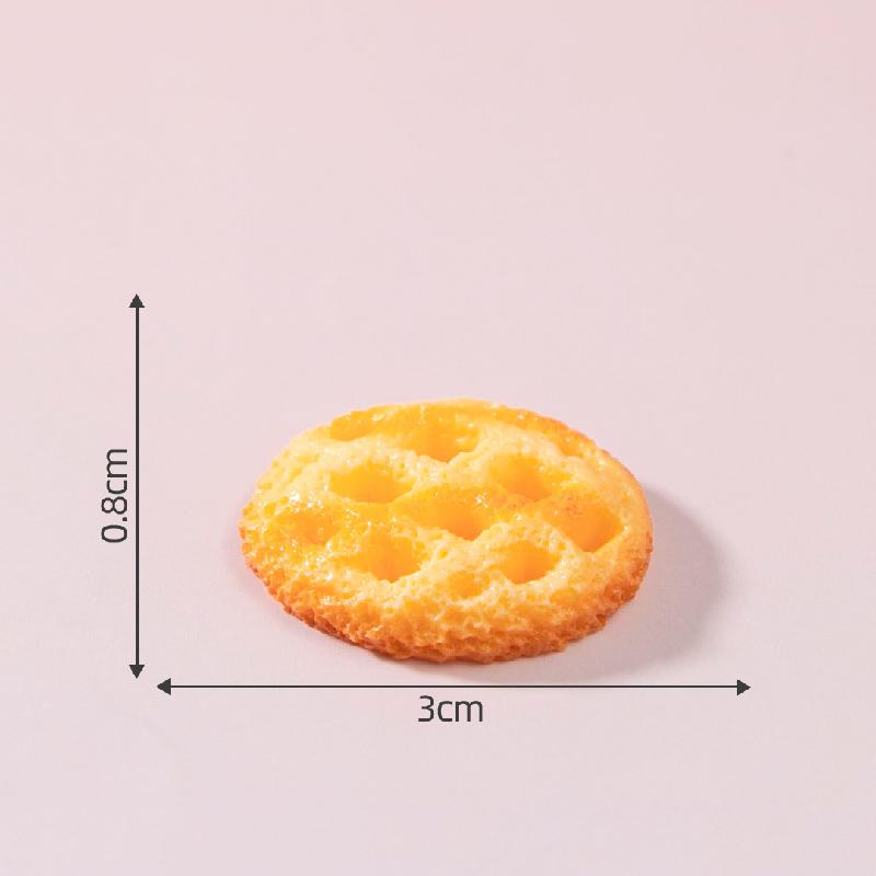 微景观创意仿真饼干面包食玩蛋糕烘焙 DIY装饰配件迷你微缩小摆件